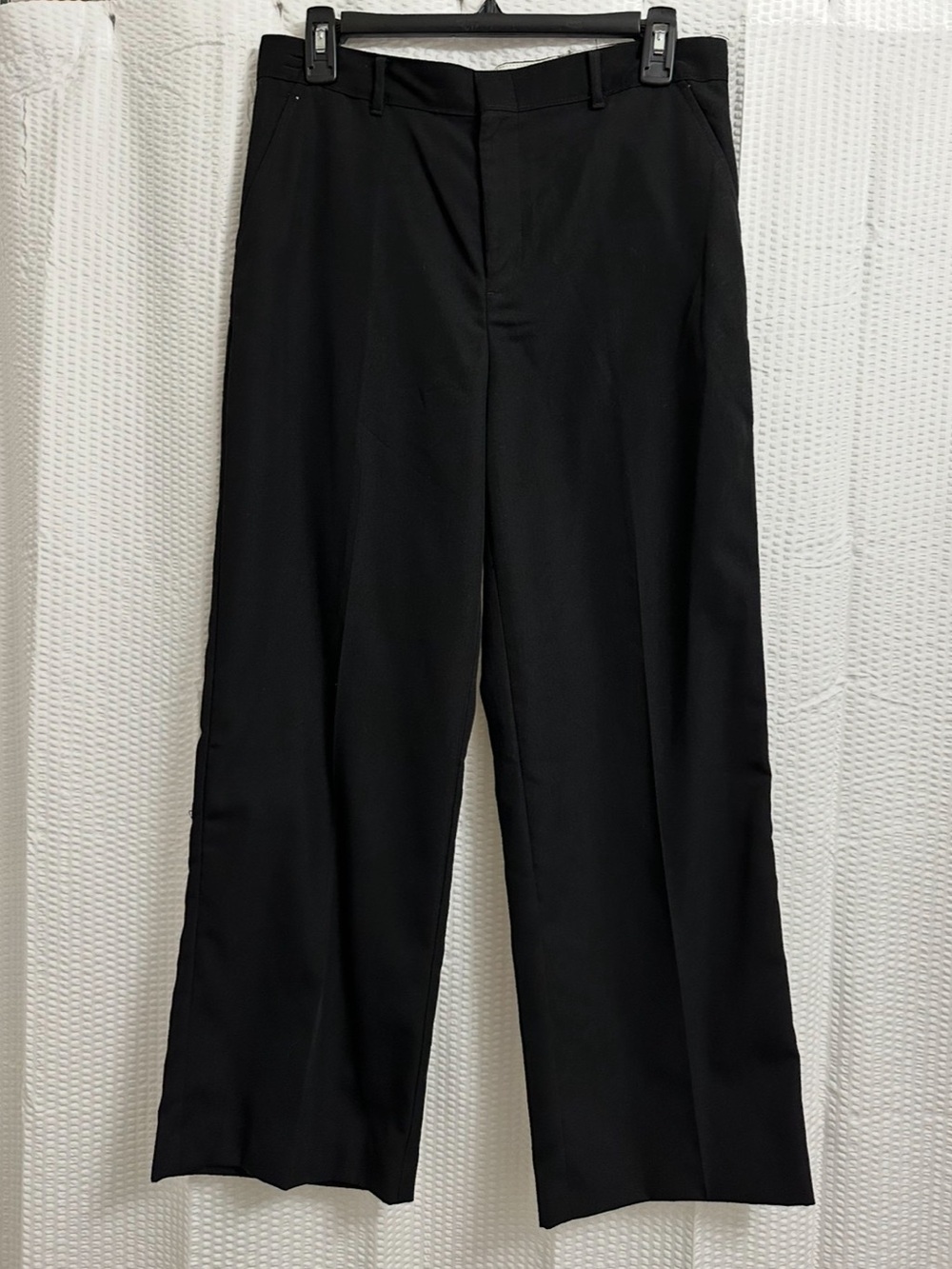 George Boys Black Dress Pants - Straight Leg